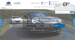 Desktop Screenshot of langleysubaru.com